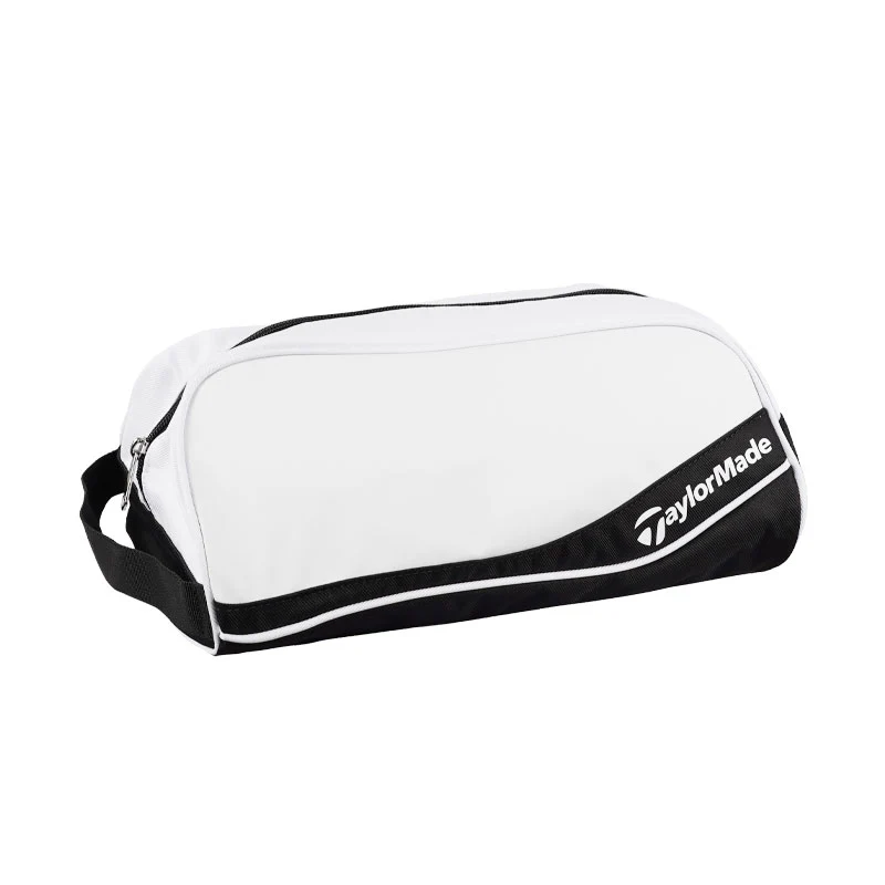 TAYLORMADE TM24 True-Lite Shoe Bag (White/Black)