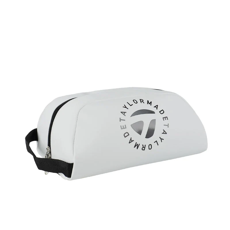 TAYLORMADE Circle Logo Shoe Bag (White)