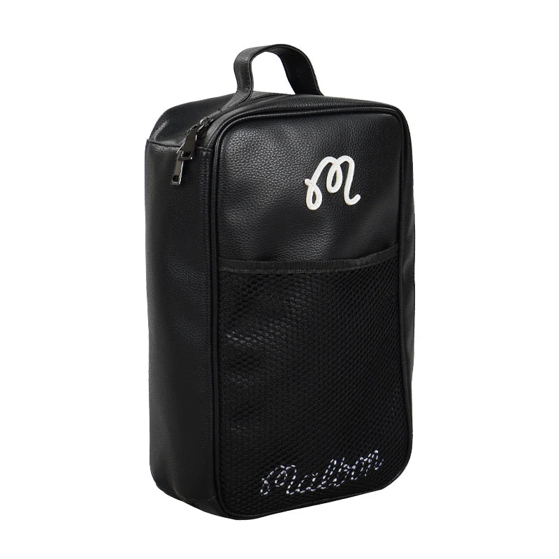 MALBON GOLF Icons Shoe Bag (Black)