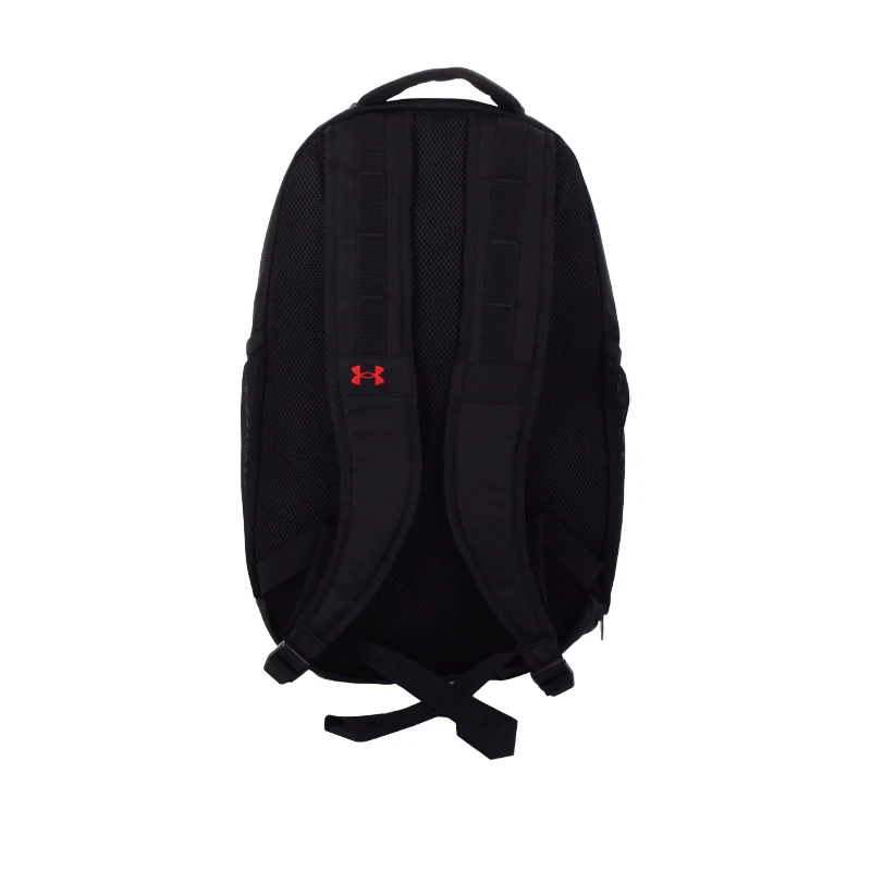 UNDER ARMOUR Hustle 5.0 Backpack (Black/Black/Red) - Image 2