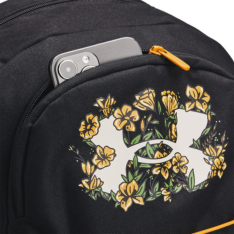 UNDER ARMOUR Hustle Sport Backpack (Black/Black/White) - Image 4