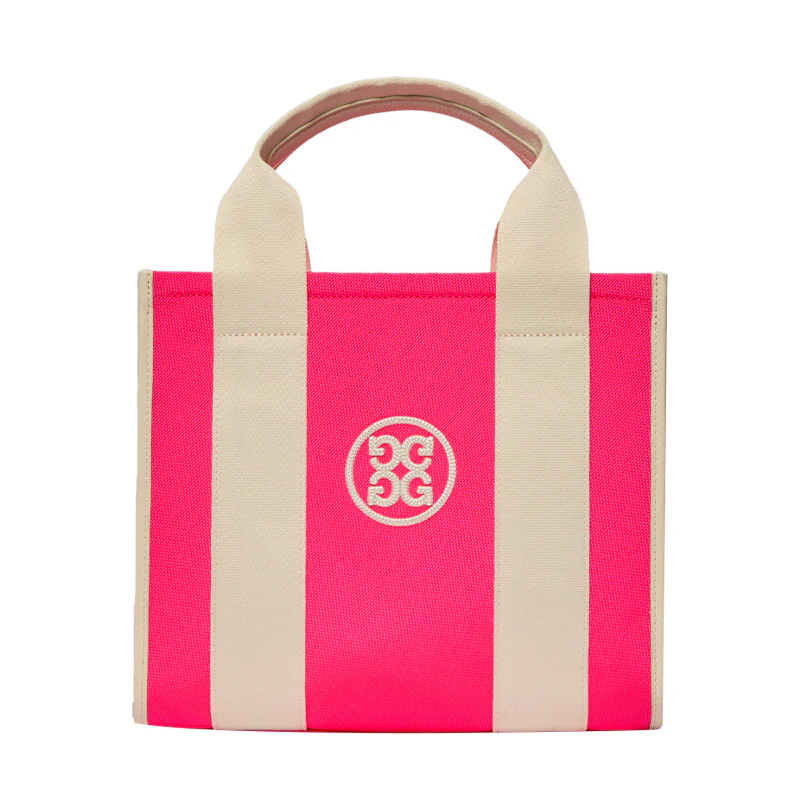 GFORE Pray for Birdies Canvas Square Bag (Knockout Pink) - Image 2