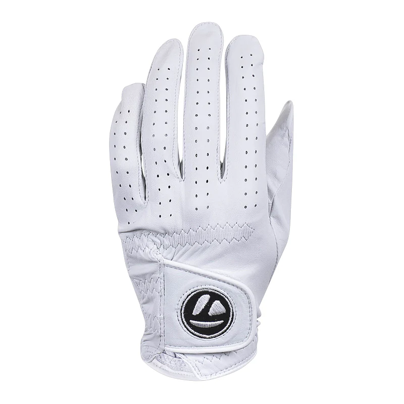 TAYLORMADE Tour Preferred Genuine Men's Leather Glove (White)