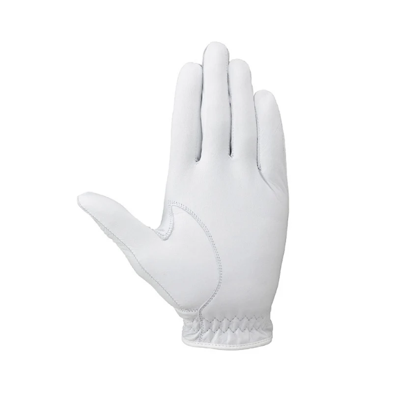 MIZUNO Goat Men's Leather Glove (White) - Image 2