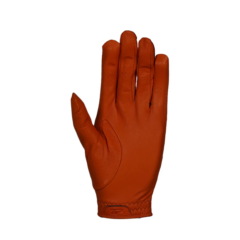 TAYLORMADE Tour Preferred Coloured Leather Men's Glove (Orange) - Image 2