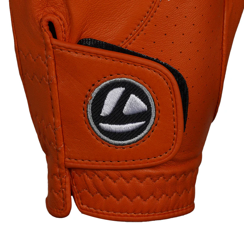 TAYLORMADE Tour Preferred Coloured Leather Men's Glove (Orange) - Image 4