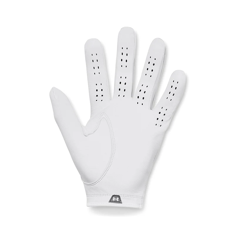 UNDER ARMOUR Tour Leather Men's Glove (White) - Image 2
