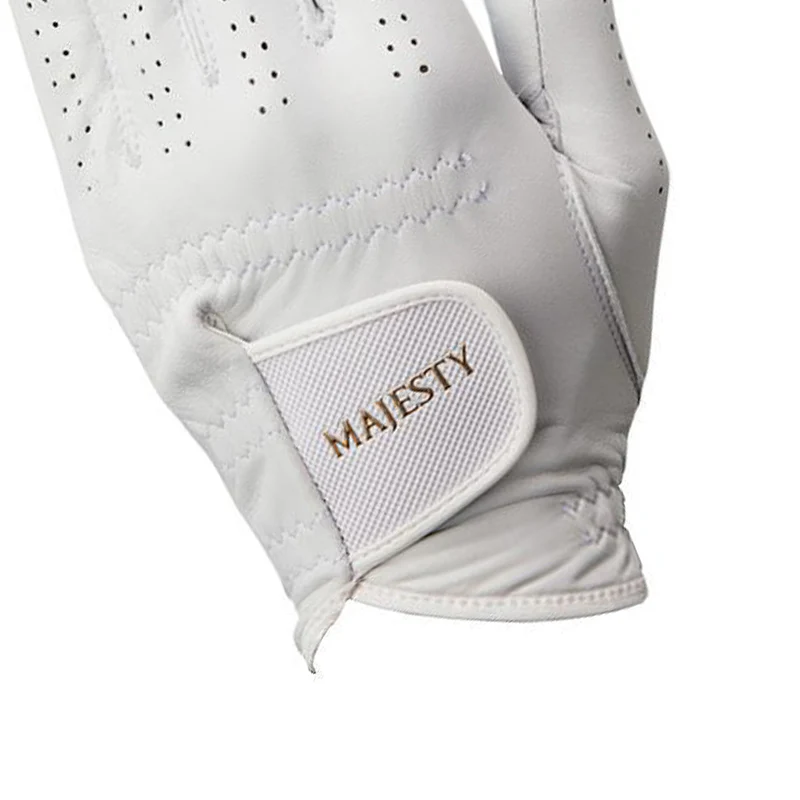 MAJESTY Premium Men's Leather Glove (White) - Image 4