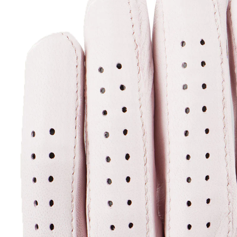 GFORE Signature Women's Leather Glove (Blush) - Image 4