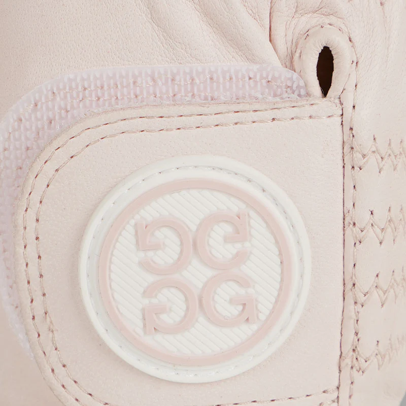GFORE Signature Women's Leather Glove (Blush) - Image 3