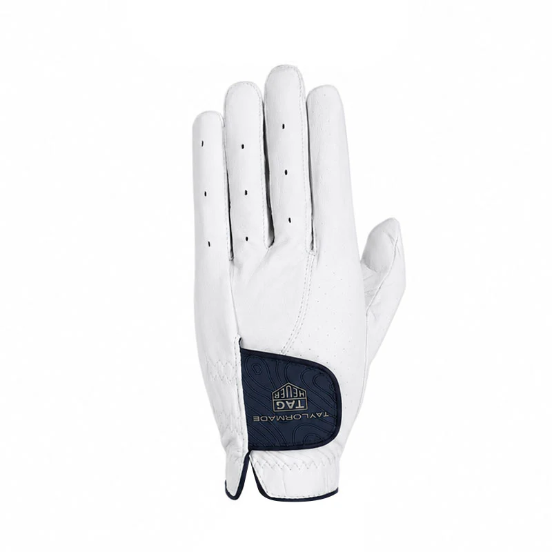 TAYLORMADE x TAG Heuer Tour Preferred Limited Edition Men's Leather Glove (White)