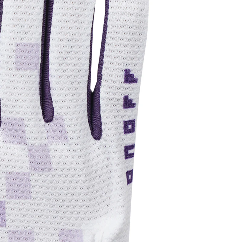 ONOFF Summer All Weather Women's Pair Gloves (White/Purple) - Image 3
