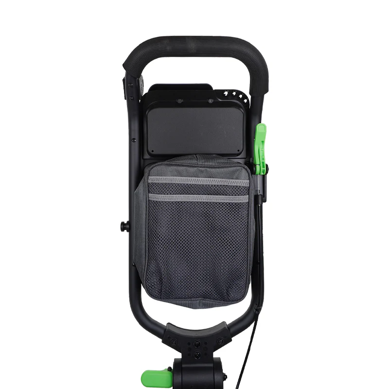 AXGLO Push Cart 3-Wheel Trolley (Black/Green) - Image 3