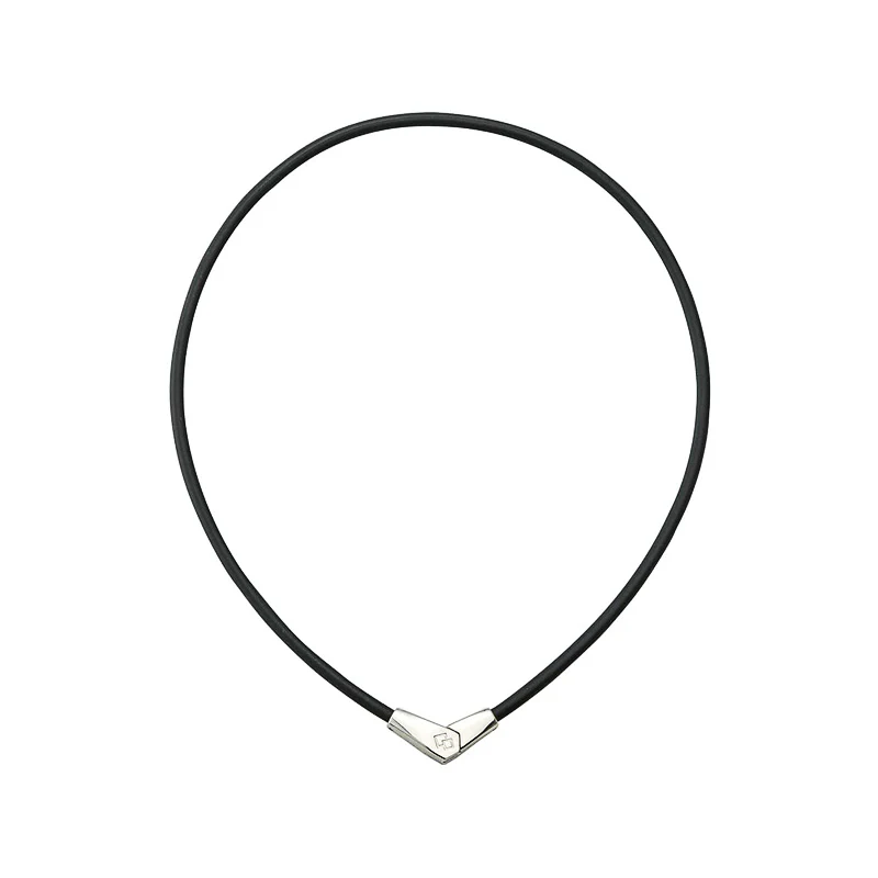 COLANTOTTE ALT NECKLACE (BLACK/SILVER)