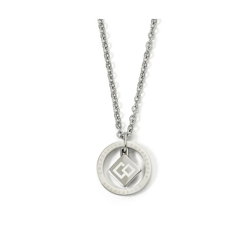 COLANTOTTE COA Zest Round Necklace (Silver) - Image 2