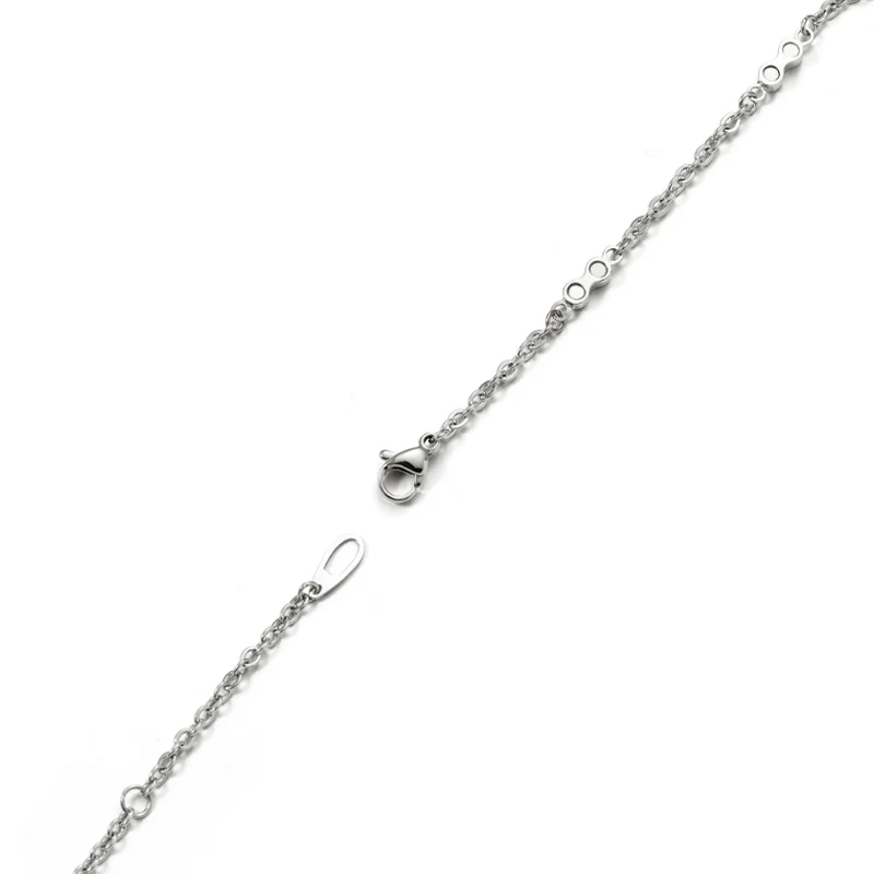 COLANTOTTE COA Zest Round Necklace (Silver) - Image 4