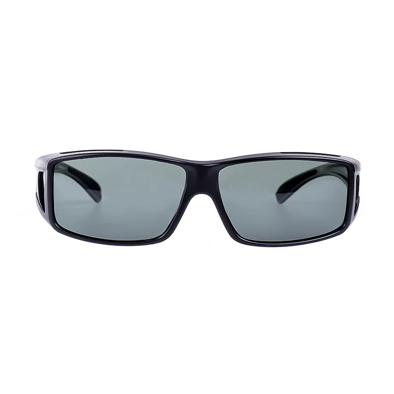 NICKENT 8917 Fit On Matte Black Polarized Sunglasses - Image 2