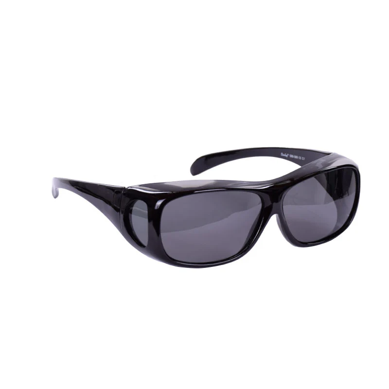 NICKENT 588 Shine Black/Smoke Fit On Polarized Sunglasses
