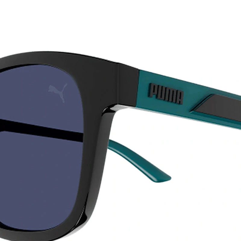 PUMA PU0385S Black/Blue Sunglasses - Image 4