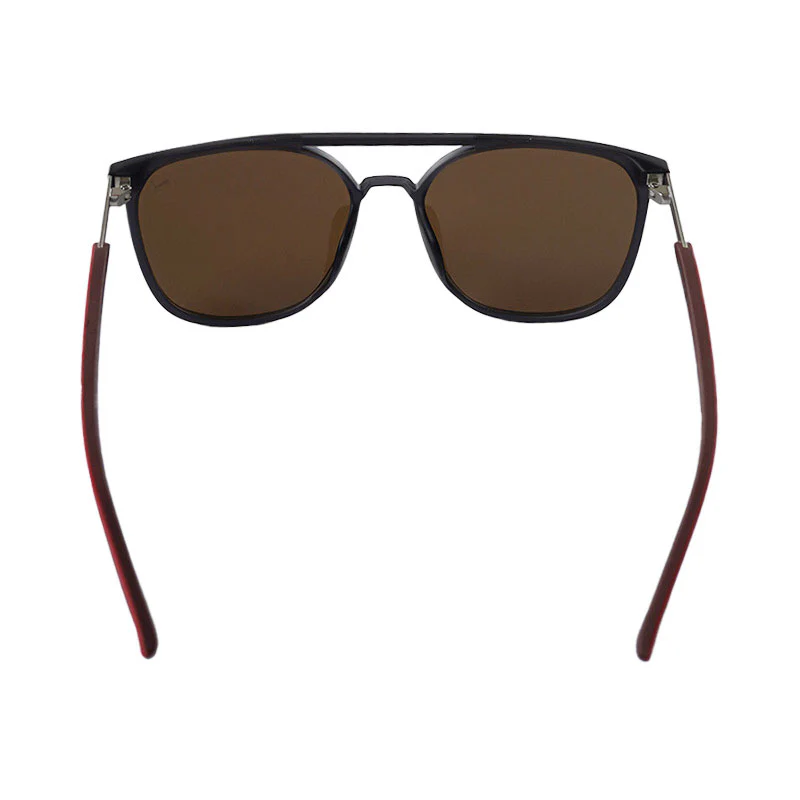PUMA PE0161SA Grey/Red/Brown Sunglasses - Image 4
