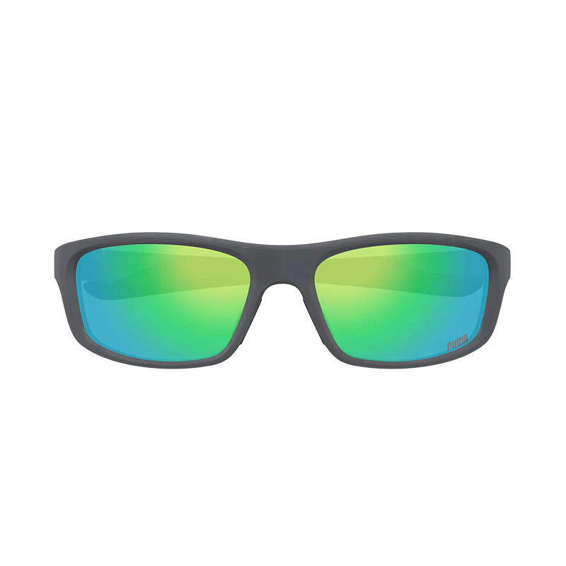 PUMA PU0408S Black/Green Sunglasses - Image 3