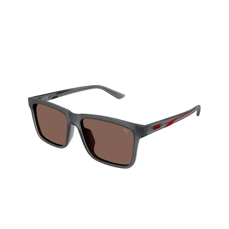 PUMA PU0479SA Grey/Brown Sunglasses - Image 2