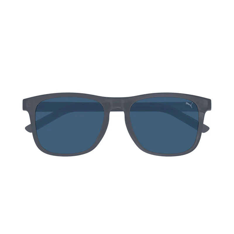 PUMA PU0502SA Matte Grey/Blue Sunglasses - Image 3