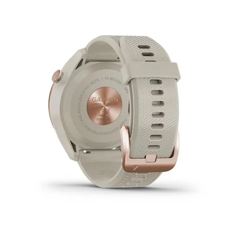 GARMIN Approach S42 Golf Watch (Rose Gold/Light Sand) - Image 3