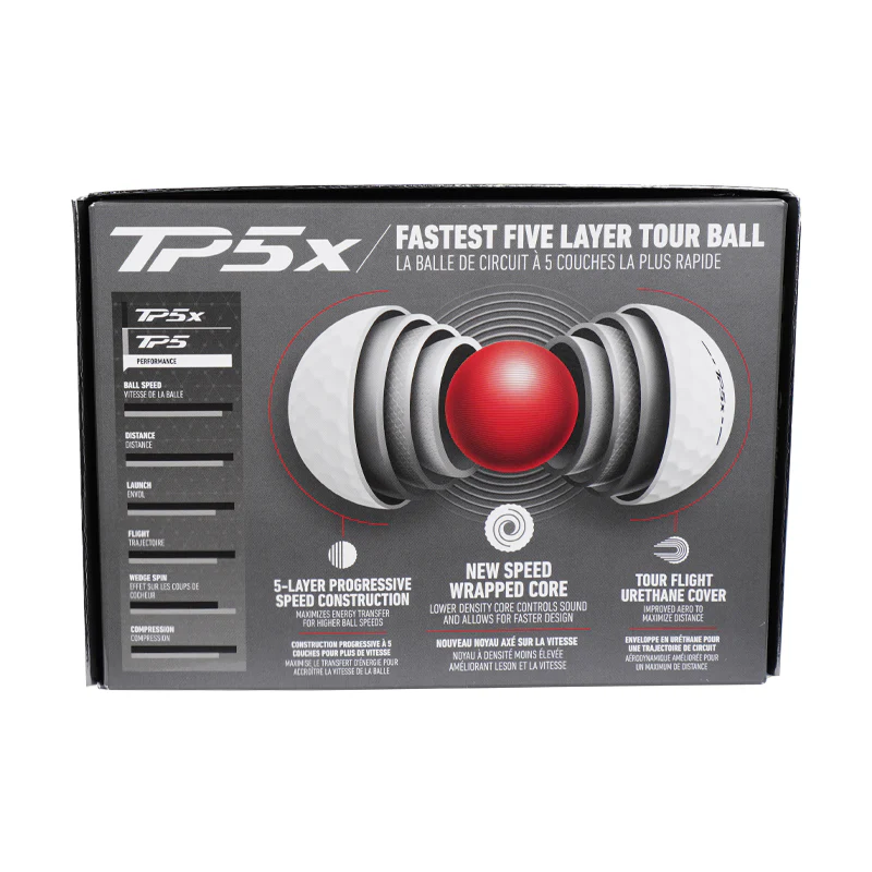 TAYLORMADE TP5x (2024) Golf Ball - Image 4
