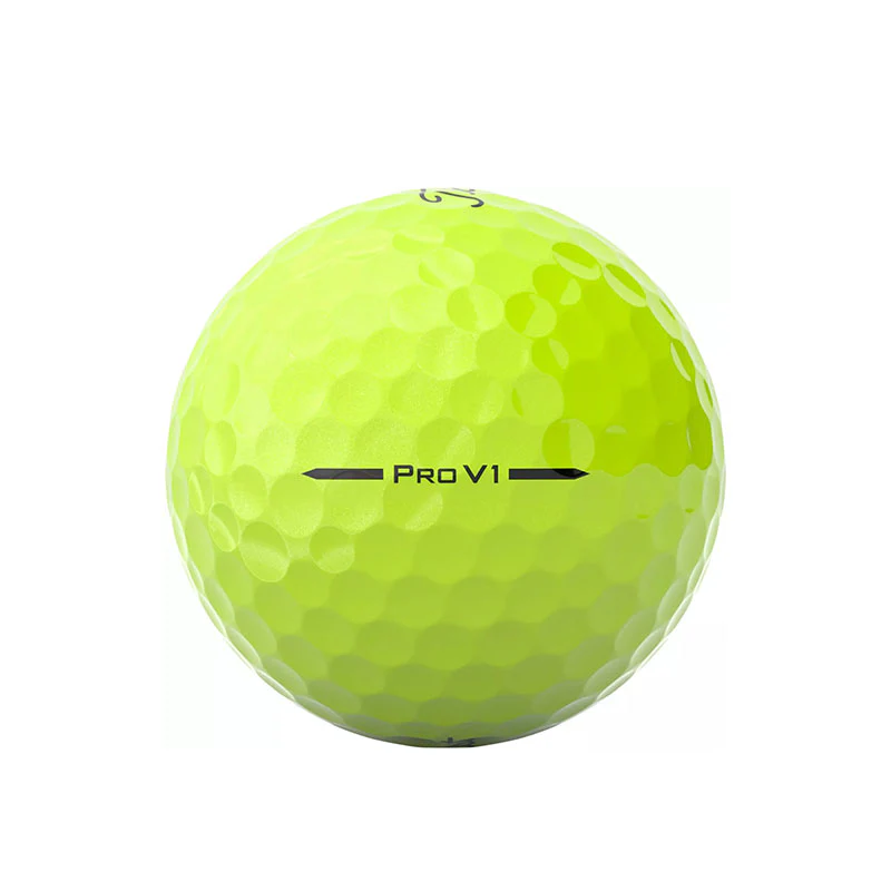 TITLEIST Pro V1 (2025) (Yellow) Golf Ball - Image 4