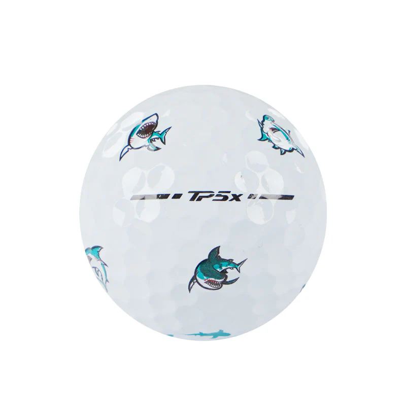 TAYLORMADE TP5x pix Shark Limited Edition (2025) Golf Ball - Image 4