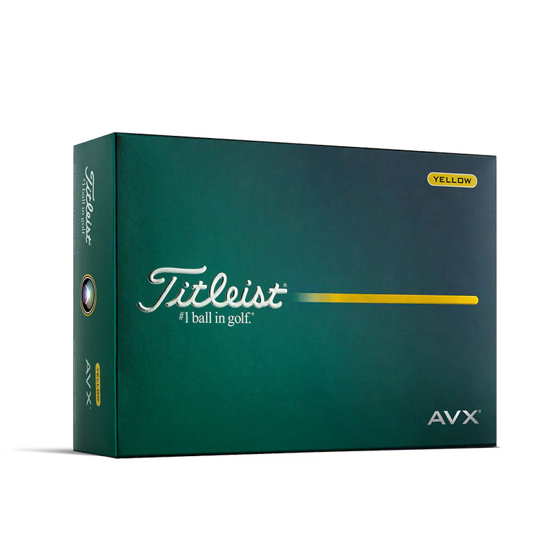 TITLEIST AVX (2026) (Yellow) Golf Ball
