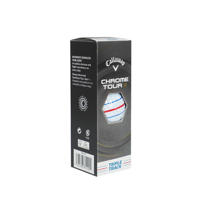 CALLAWAY Chrome Tour X Triple Track (2026) Golf Ball - Image 3