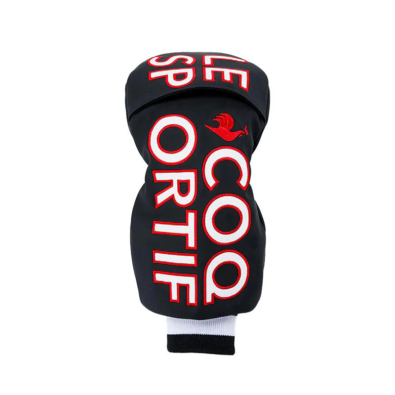 LE COQ SPORTIF GOLF Fairway Headcover (Black/Red)