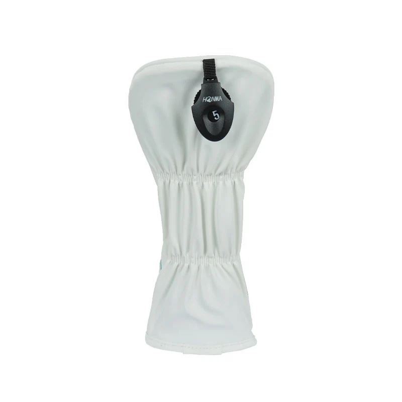 HONMA Pro Fairway Headcover (White/Green) - Image 2