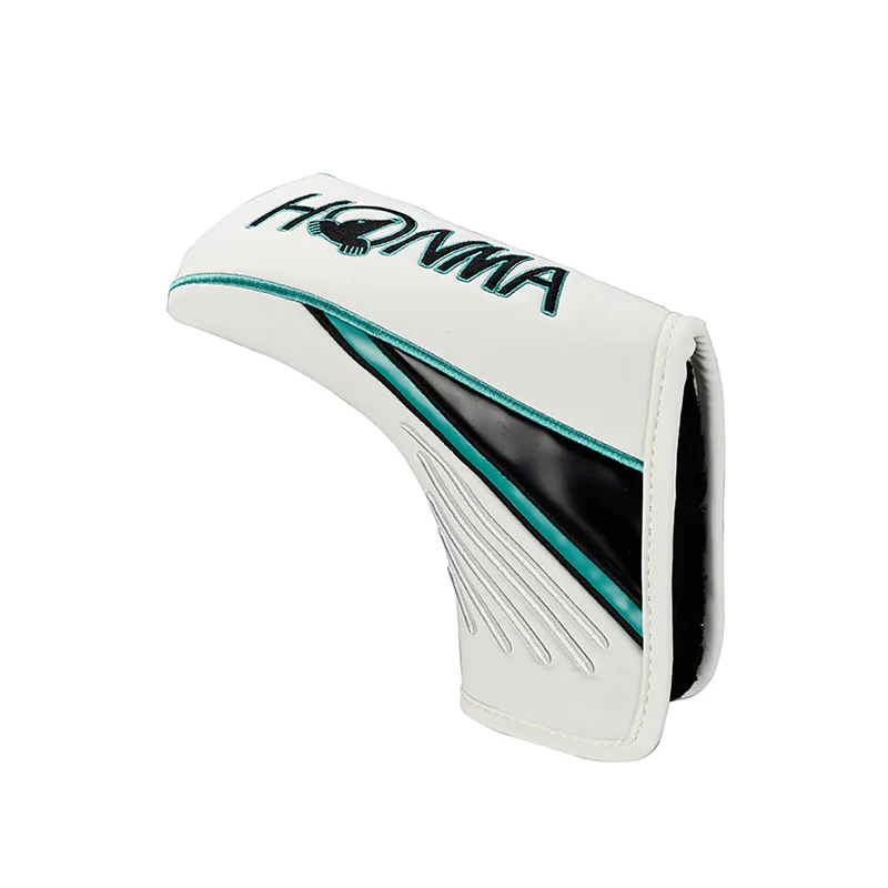 HONMA Pro Blade Putter Headcover (White/Green)