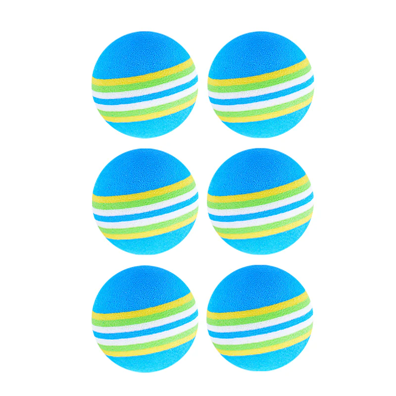 GENERAL ITEM Paragon Multi-Color Foam Ball - 6Pcs/Pack (Blue)