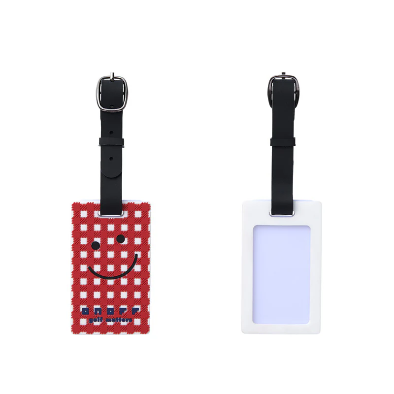 ONOFF OQ0621 Smiley Bag Tag (Red)