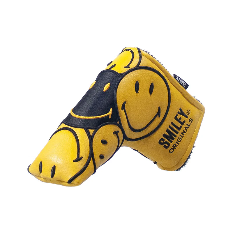 KRAVE Smiley Original Stacked Blade Putter Headcover - Image 3