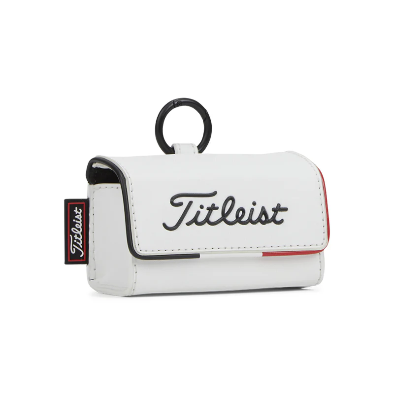TITLEIST BRW Collection 2-Ball Pouch (White)