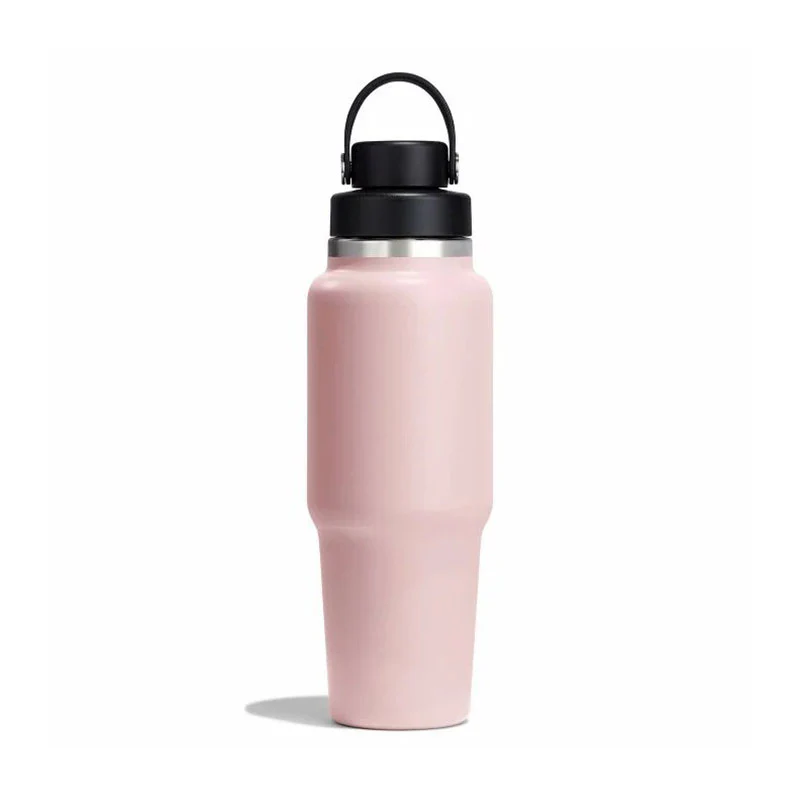 HYDRO FLASK Wide Mouth Travel Bottle With Flex Chug Cap 32oz (Black) - Image 2