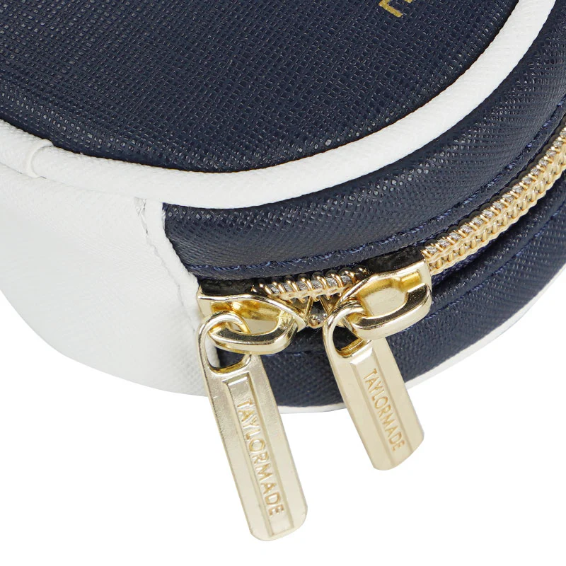 TAYLORMADE Wheeled Ball Pouch (Navy) - Image 3