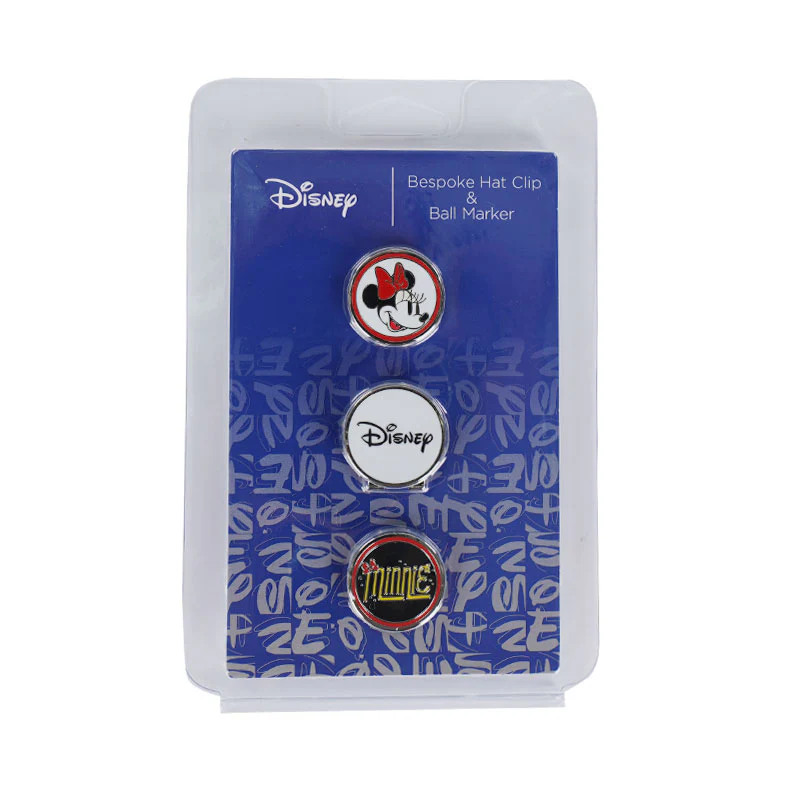 DISNEY Mickey & Friends 2 Ball Marker & 1 Hat Clip Set (Red) - Image 4
