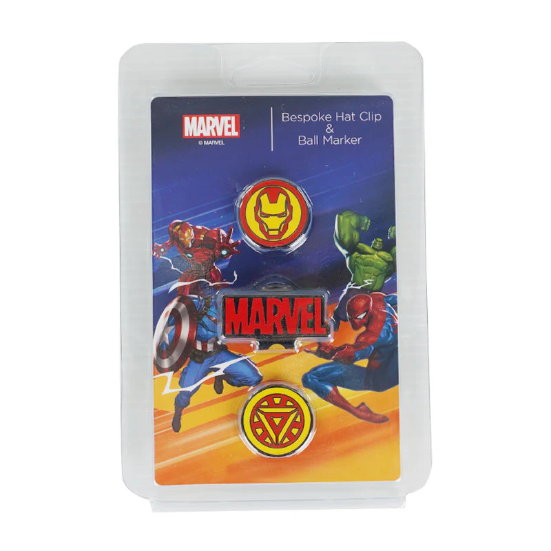 DISNEY Iron Man Hat Clip & 2Pcs Marker - Image 4